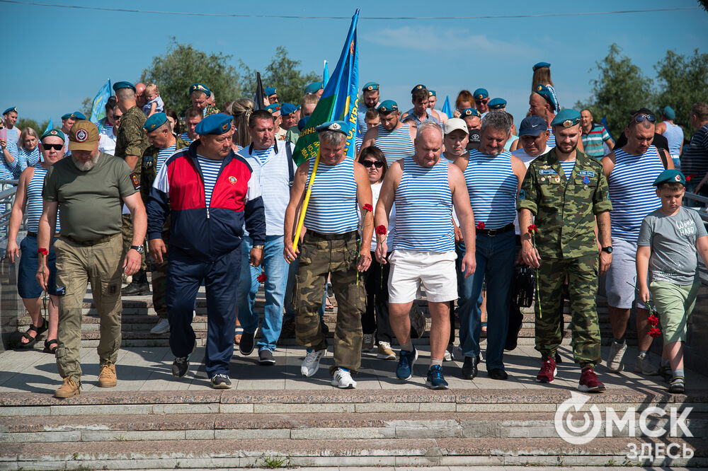 2 августа в Омске отметили 93-летие Воздушно-десантных войск. Фото: Илья Петров