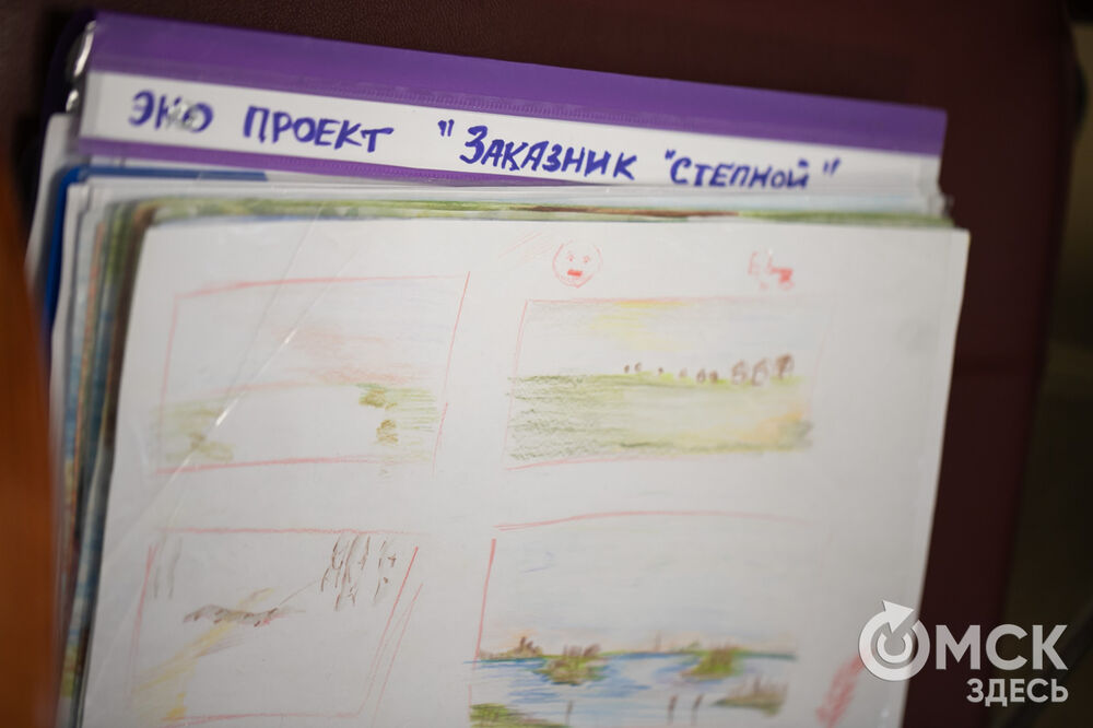 В Омске началась работа над созданием мультфильма о Государственном природном заказнике "Степной". Фото: Елизавета Медведева