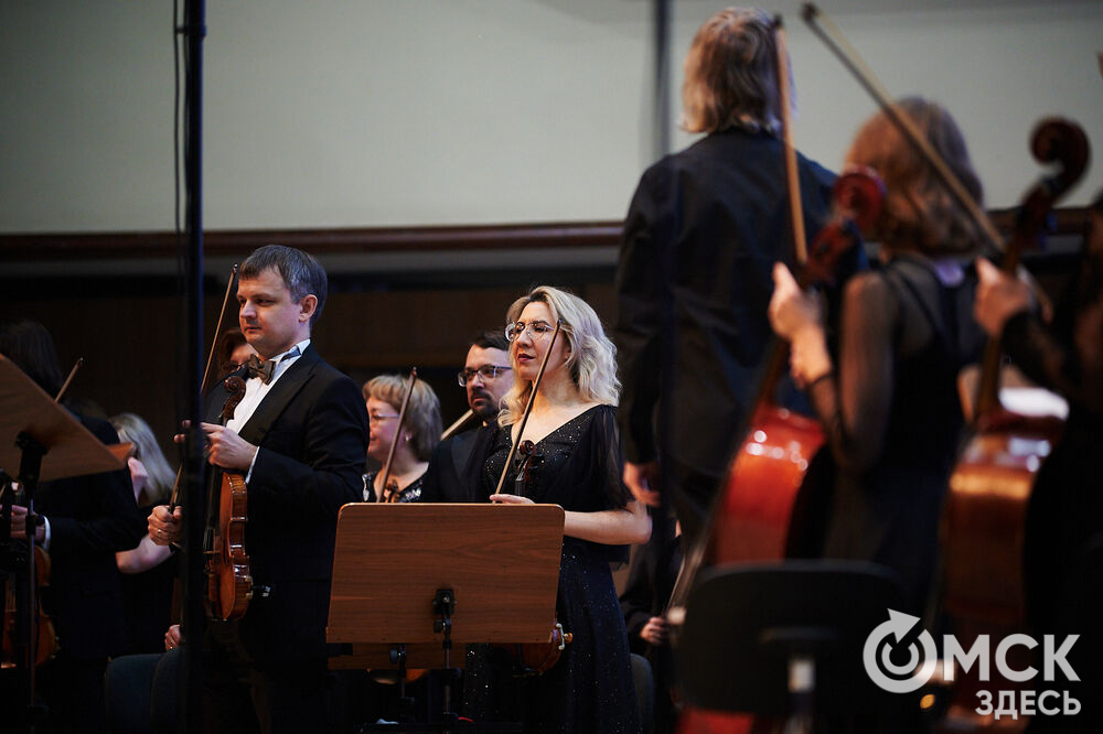 На сцене Омской филармонии завершился седьмой Фестиваль Новой музыки. Фото: Илья Петров
