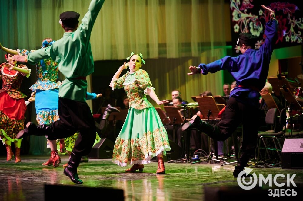 Студенты Омского колледжа культуры и искусств выступили на главной концертной площадке региона.