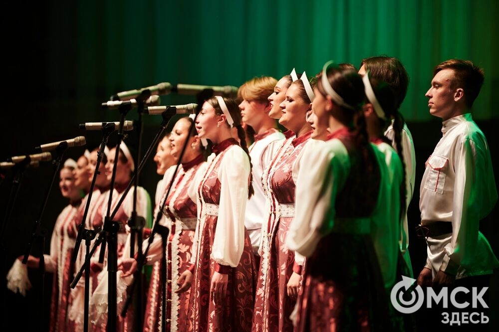 Студенты Омского колледжа культуры и искусств выступили на главной концертной площадке региона.