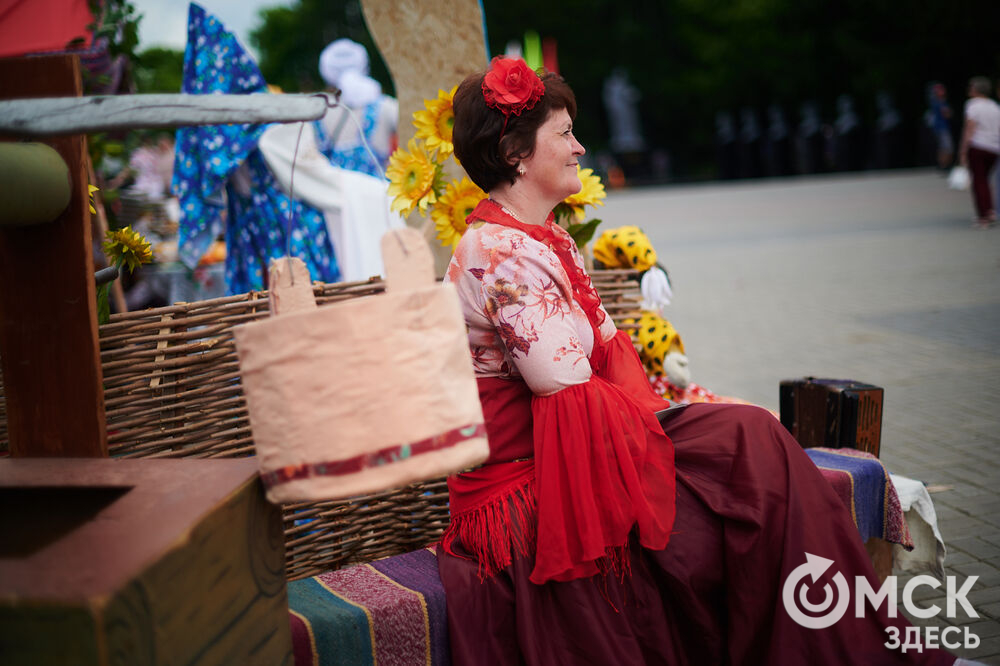 В Большеречье прошёл фестиваль сибирской культуры "Слетье". Фото: Илья Петров