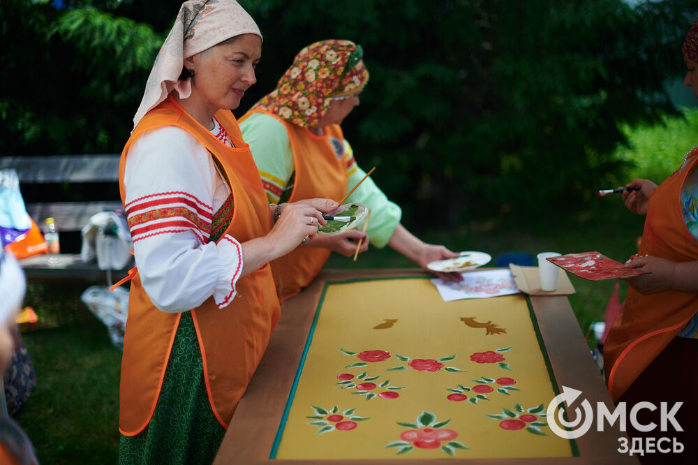 В Большеречье прошёл фестиваль сибирской культуры "Слетье". Фото: Илья Петров