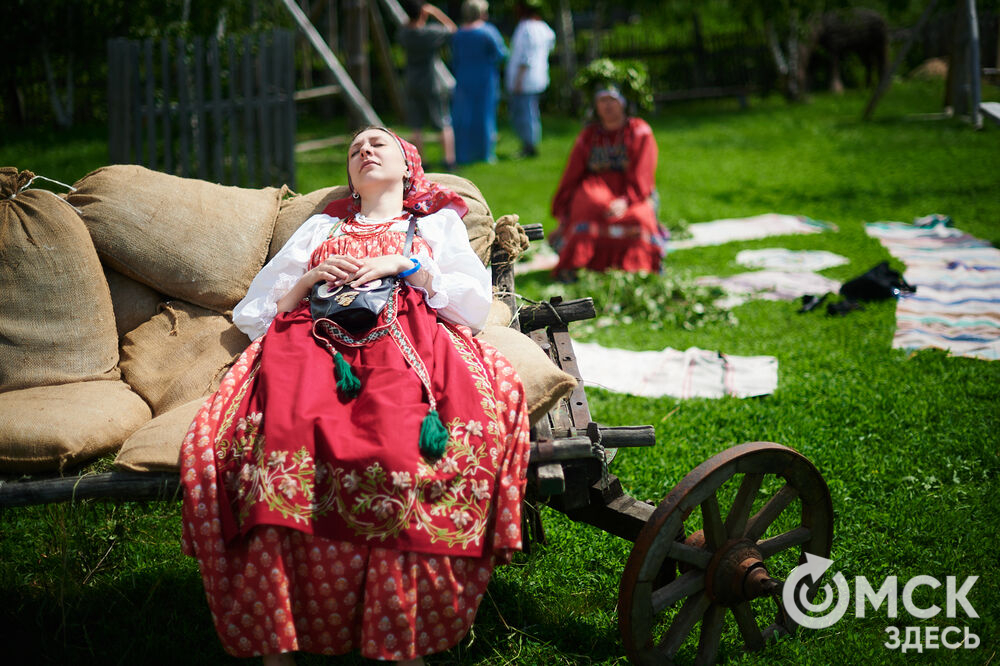 В Большеречье прошёл фестиваль сибирской культуры "Слетье". Фото: Илья Петров