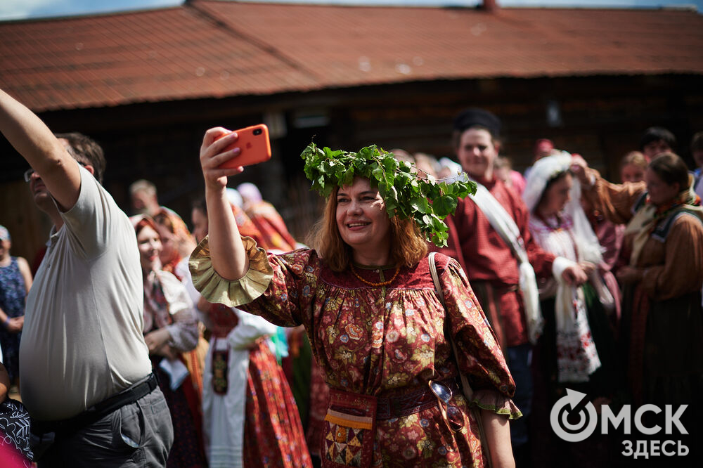 В Большеречье прошёл фестиваль сибирской культуры "Слетье". Фото: Илья Петров