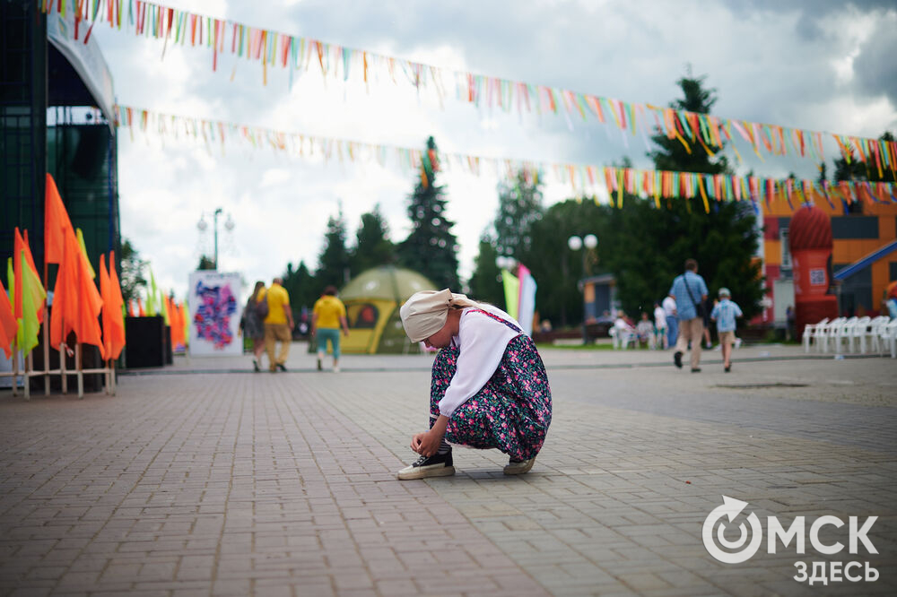 В Большеречье прошёл фестиваль сибирской культуры "Слетье". Фото: Илья Петров