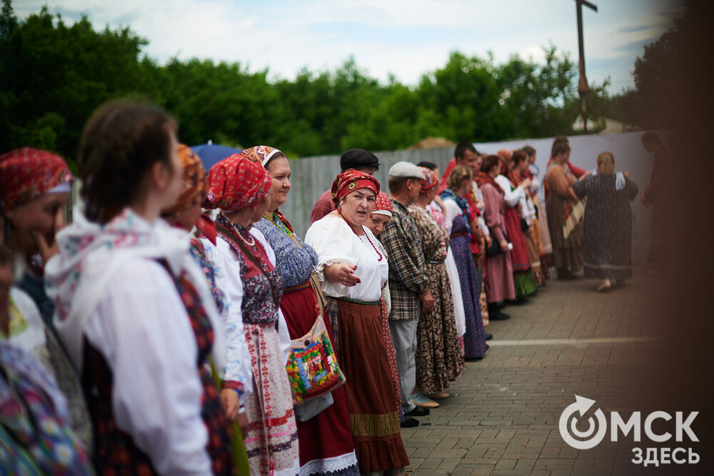 В Большеречье прошёл фестиваль сибирской культуры "Слетье". Фото: Илья Петров