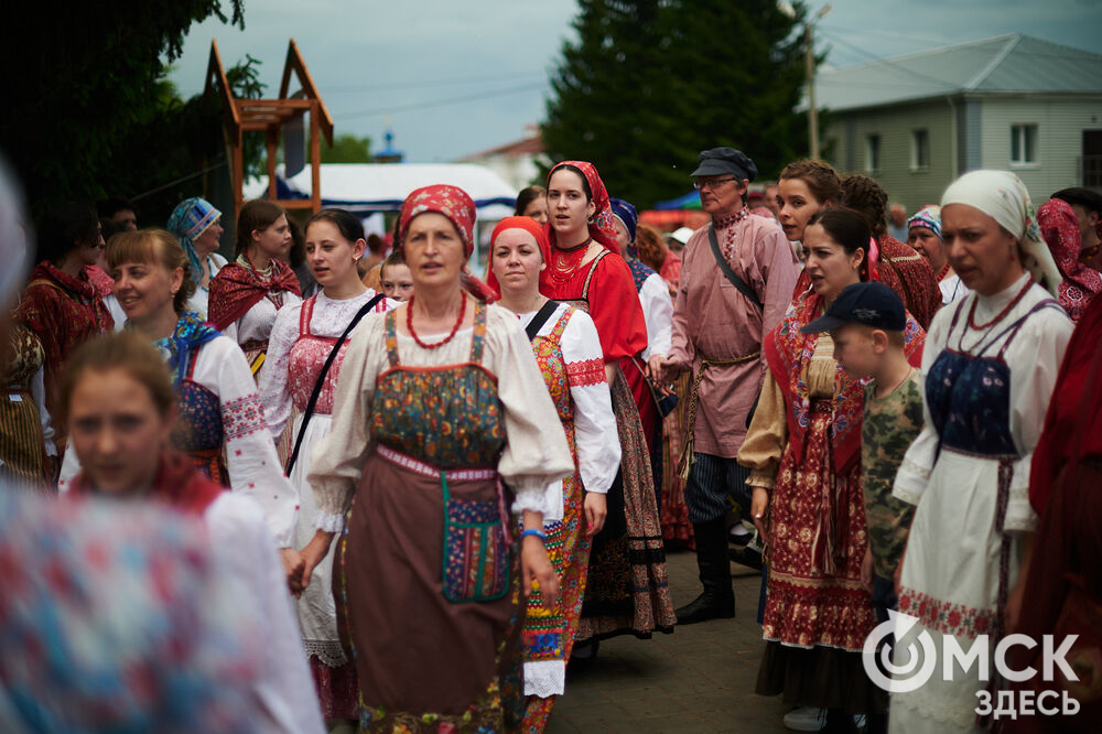 В Большеречье прошёл фестиваль сибирской культуры "Слетье". Фото: Илья Петров