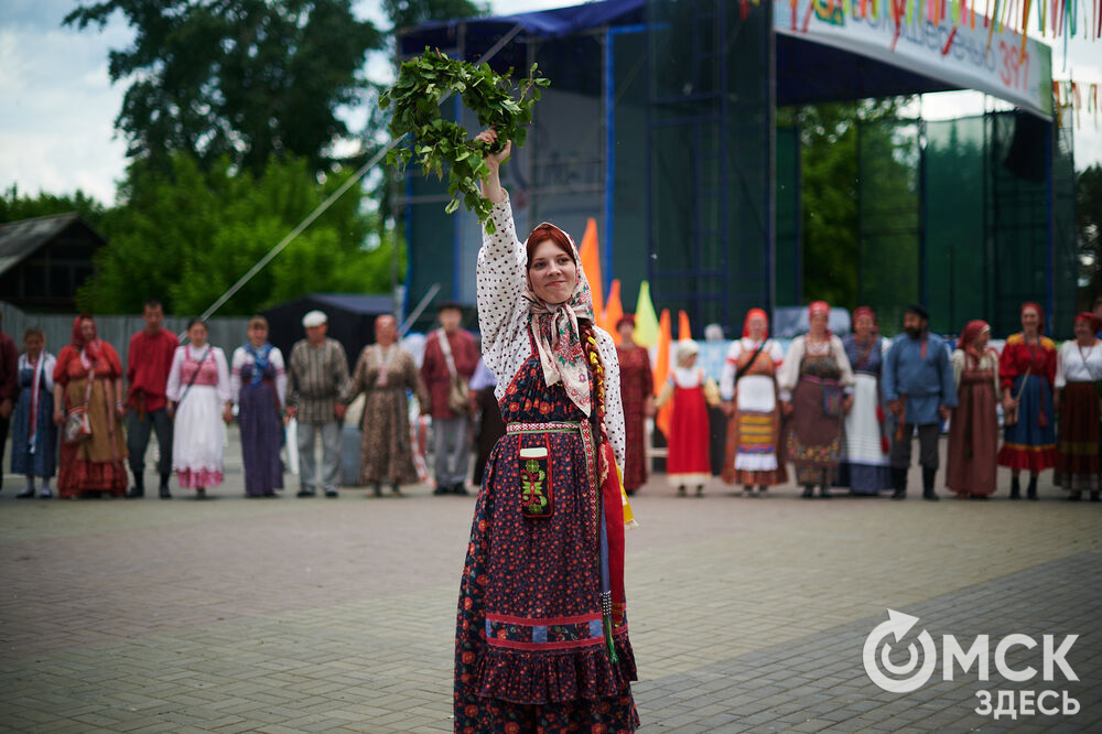 В Большеречье прошёл фестиваль сибирской культуры "Слетье". Фото: Илья Петров