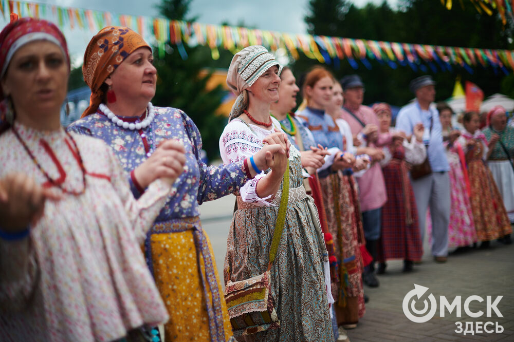 В Большеречье прошёл фестиваль сибирской культуры "Слетье". Фото: Илья Петров