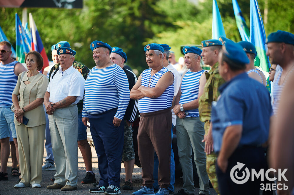 День ВДВ в Омске