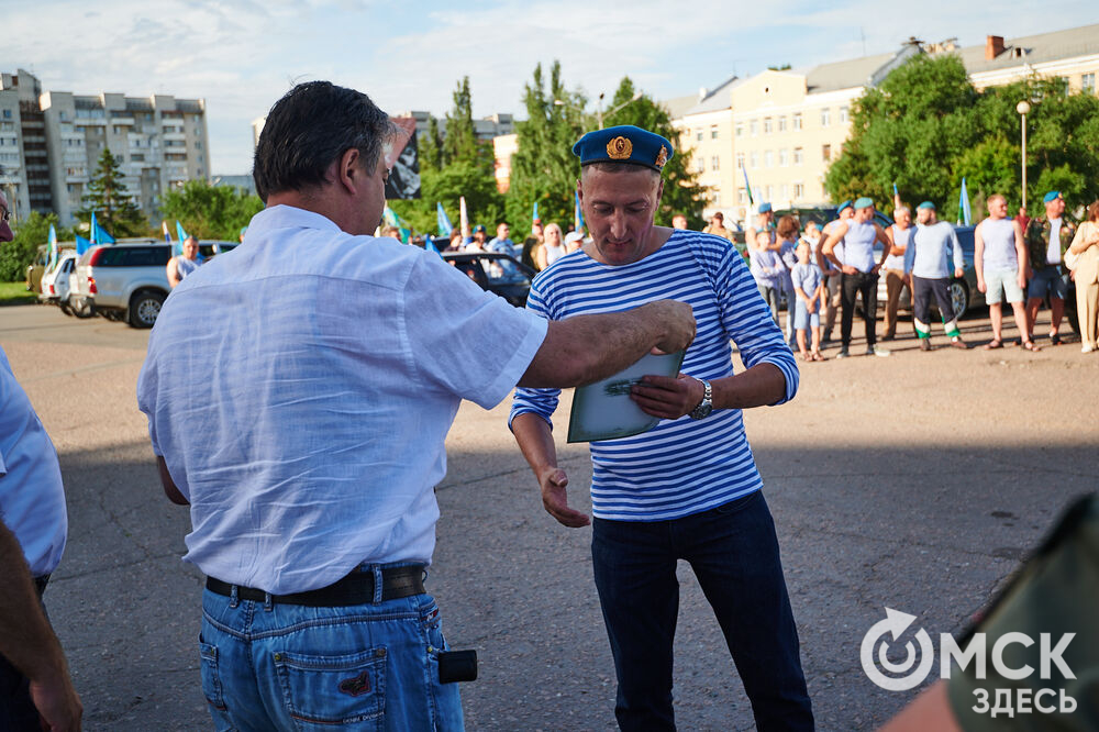 День ВДВ в Омске