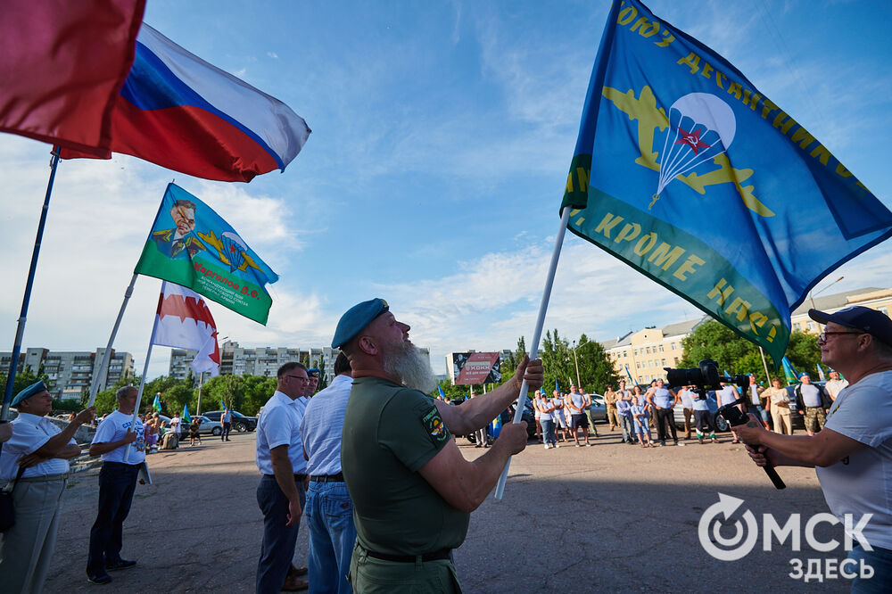 День ВДВ в Омске