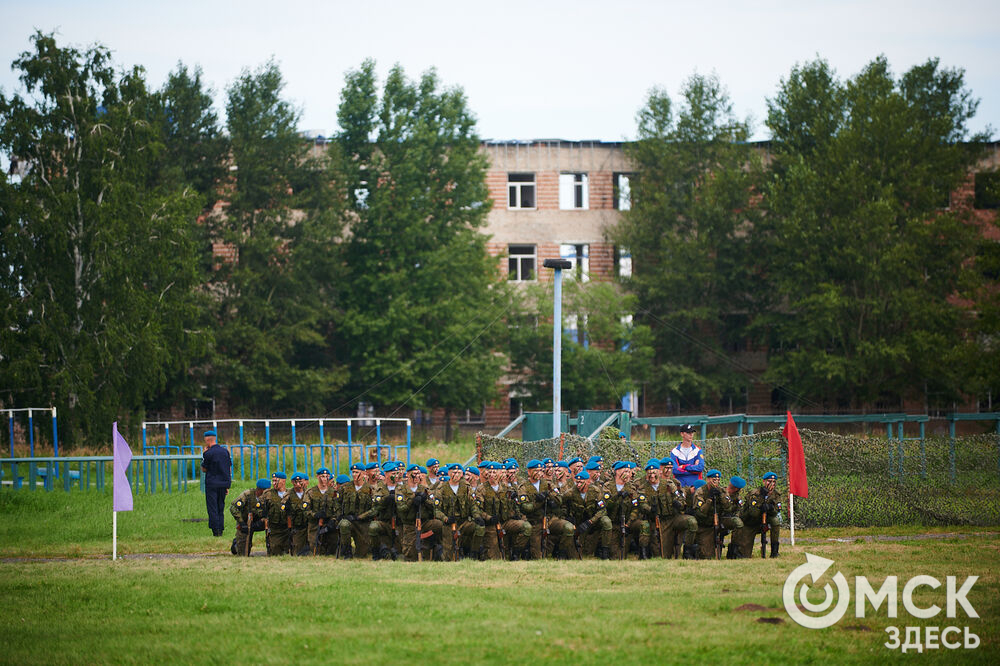 День ВДВ в Омске