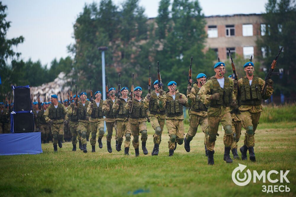 День ВДВ в Омске