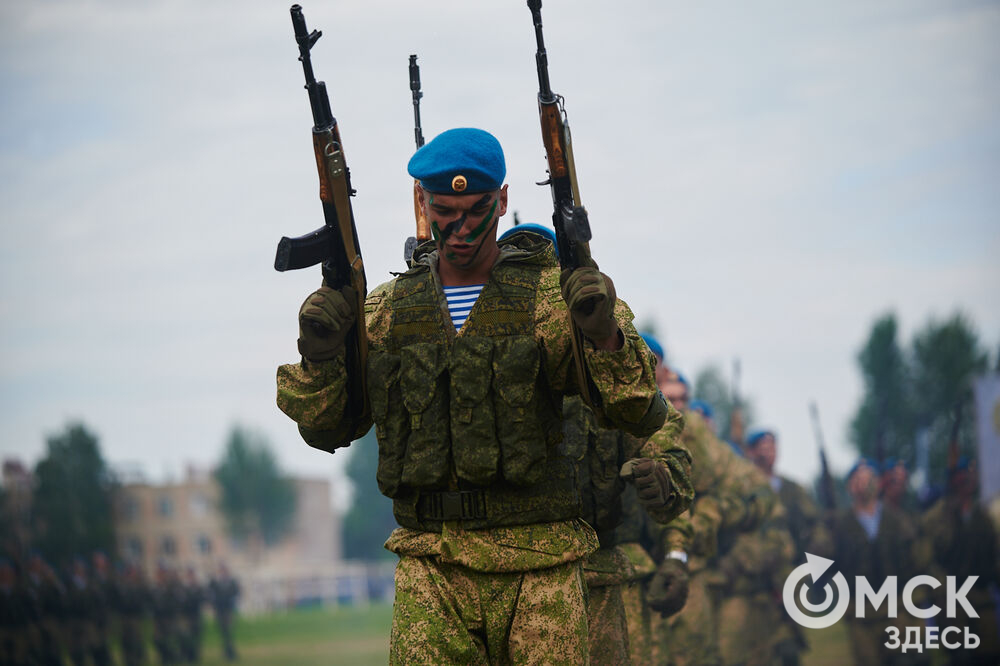 День ВДВ в Омске