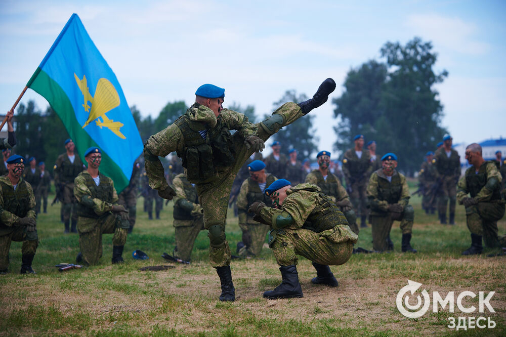 День ВДВ в Омске