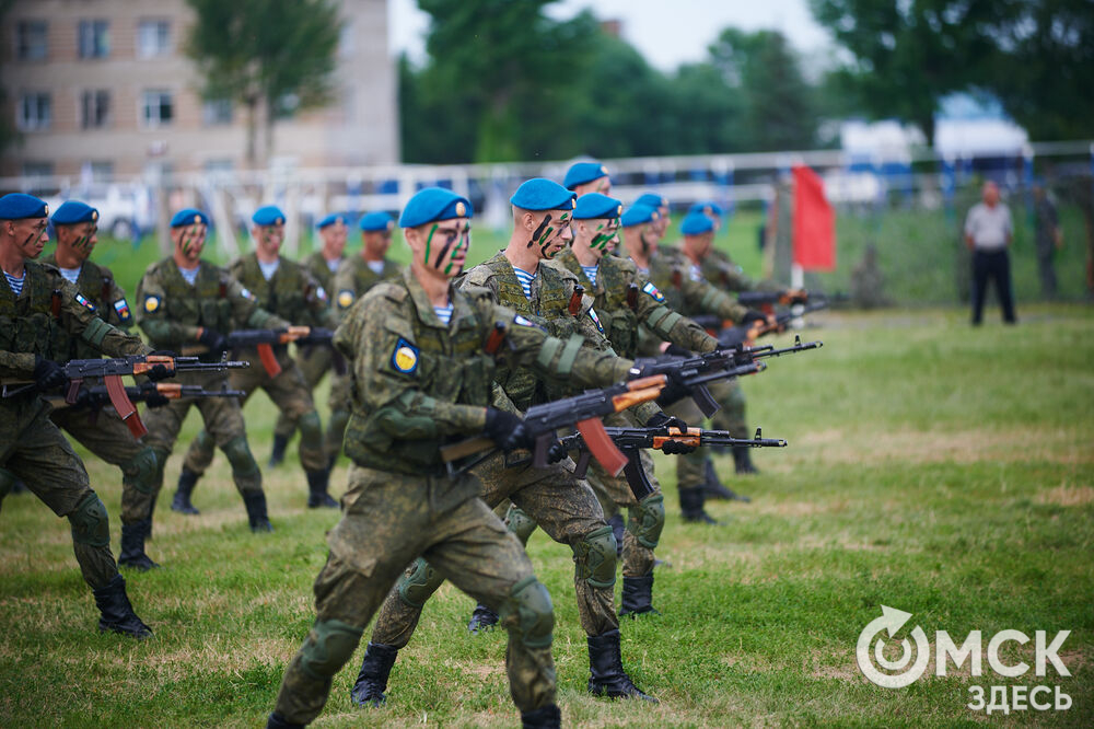 День ВДВ в Омске