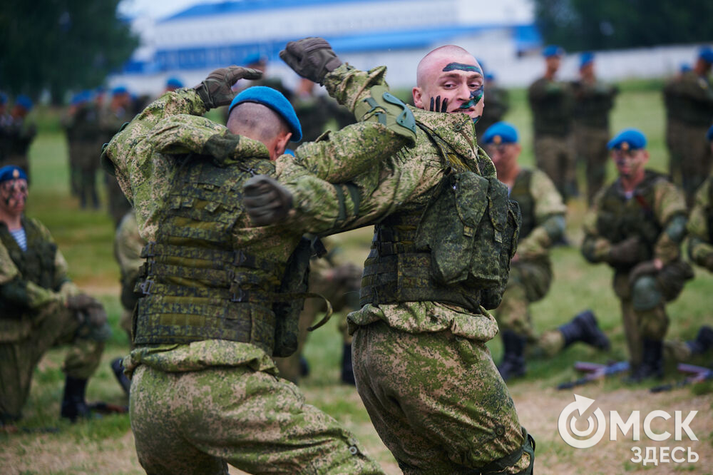 День ВДВ в Омске