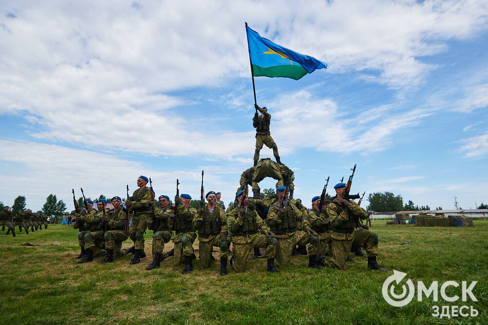 День ВДВ в Омске