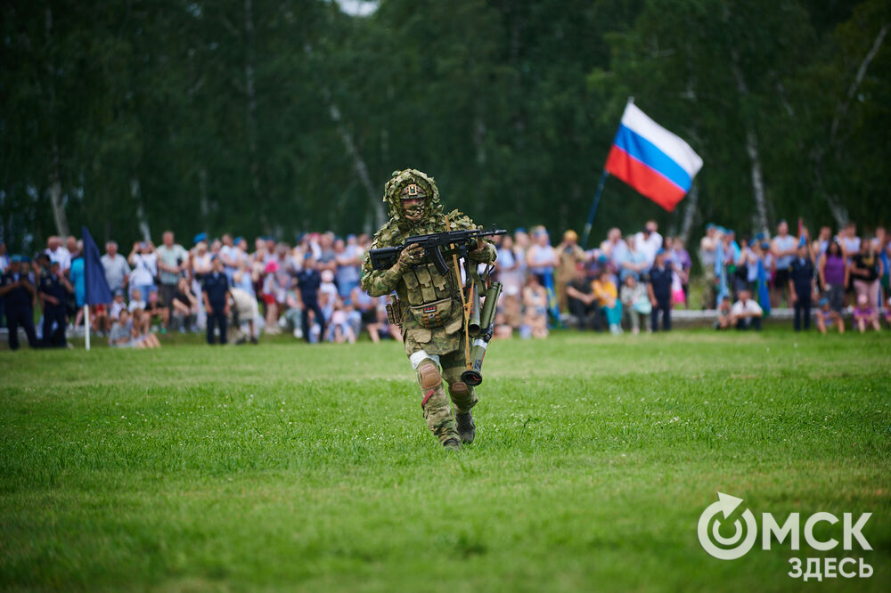 День ВДВ в Омске