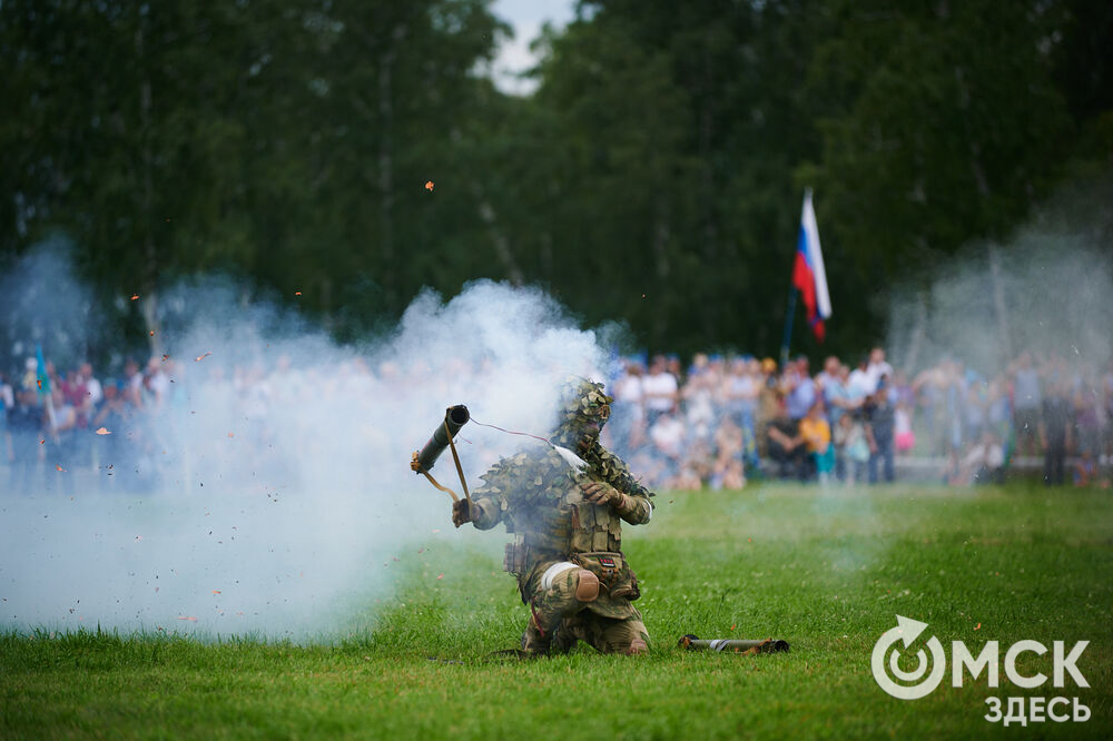 День ВДВ в Омске