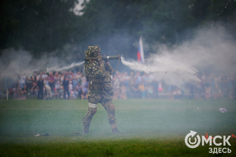 День ВДВ в Омске