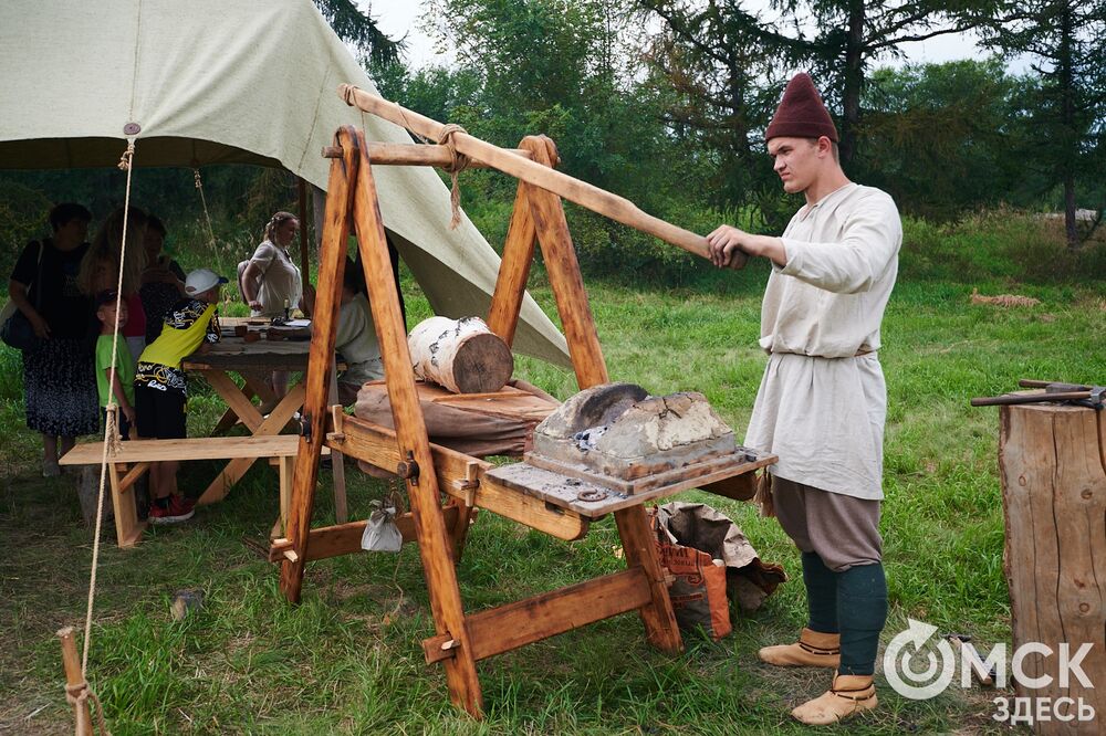 Исторический фестиваль "Щит Сибири" (0+) прошёл в Омске в День города. Фото: Илья Петров