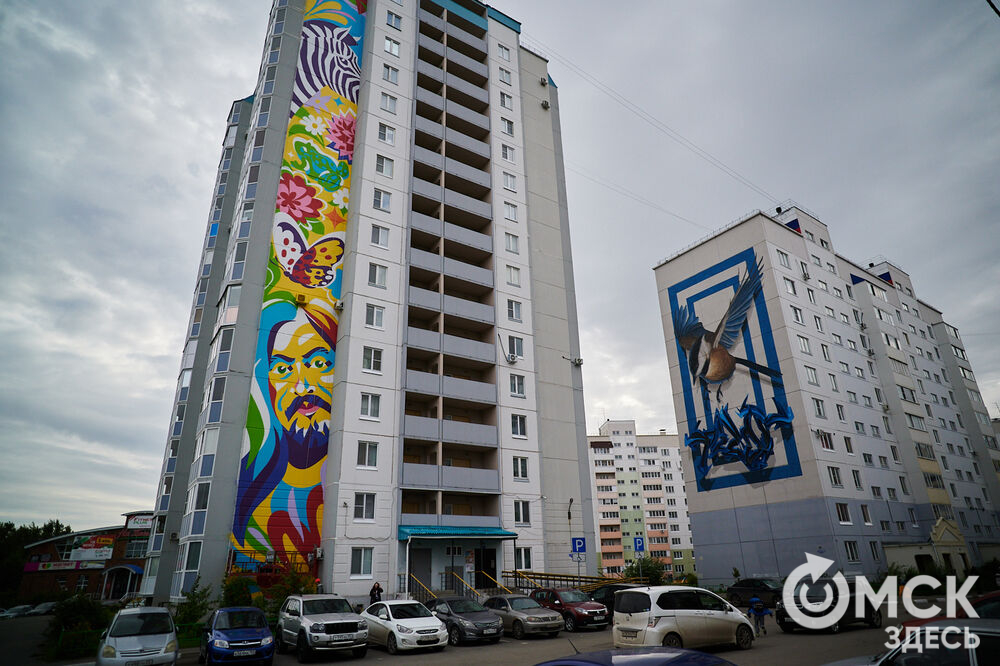 В городе продолжается арт-фестиваль "Омск, ты просто космос!". Фото: Илья Петров