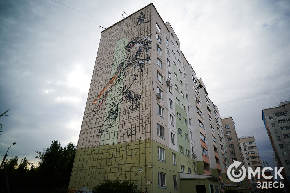 В городе продолжается арт-фестиваль "Омск, ты просто космос!". Фото: Илья Петров