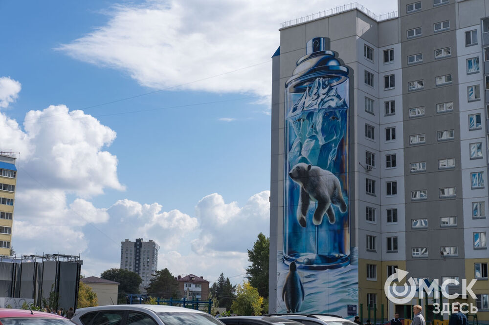 Художники из разных городов и стран создали муралы на фасадах многоэтажек. Подробнее: читайте здесь . Фото: Елизавета Медведева