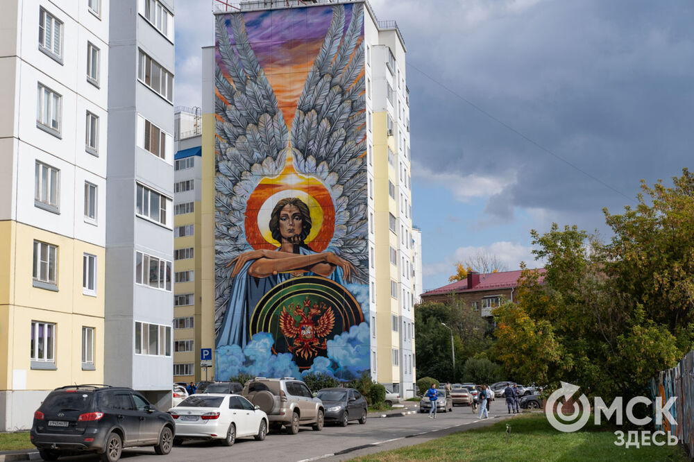 Художники из разных городов и стран создали муралы на фасадах многоэтажек. Подробнее: читайте здесь . Фото: Елизавета Медведева