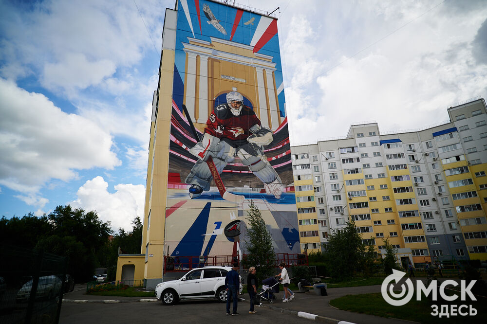 Фестиваль "Омск, ты просто космос!" смог кардинально изменить облик микрорайона Модерн. Фото: Илья Петров, Елизавета Медведева