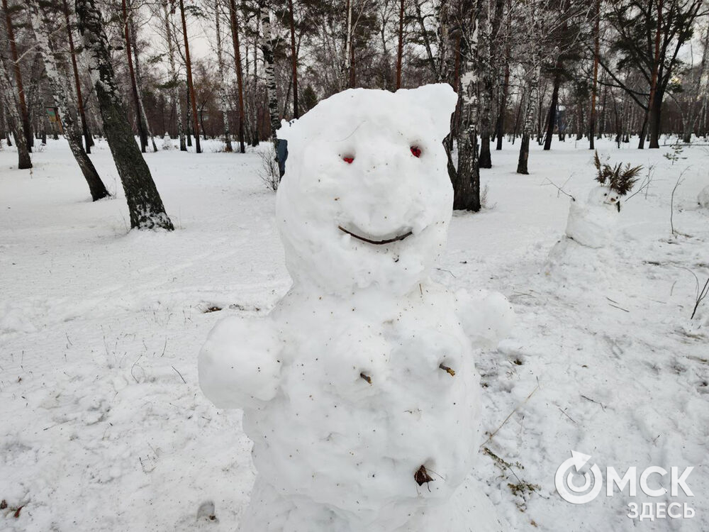 Снеговики в ПКиО им. 30-летия ВЛКСМ