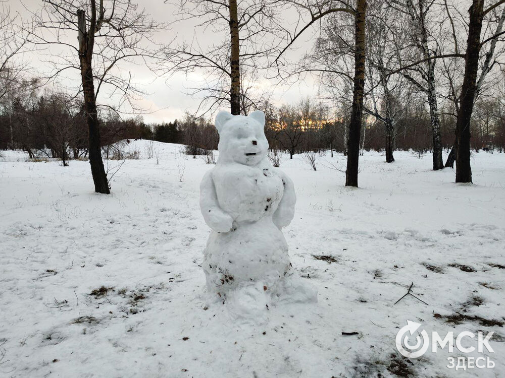 Снеговики в ПКиО им. 30-летия ВЛКСМ