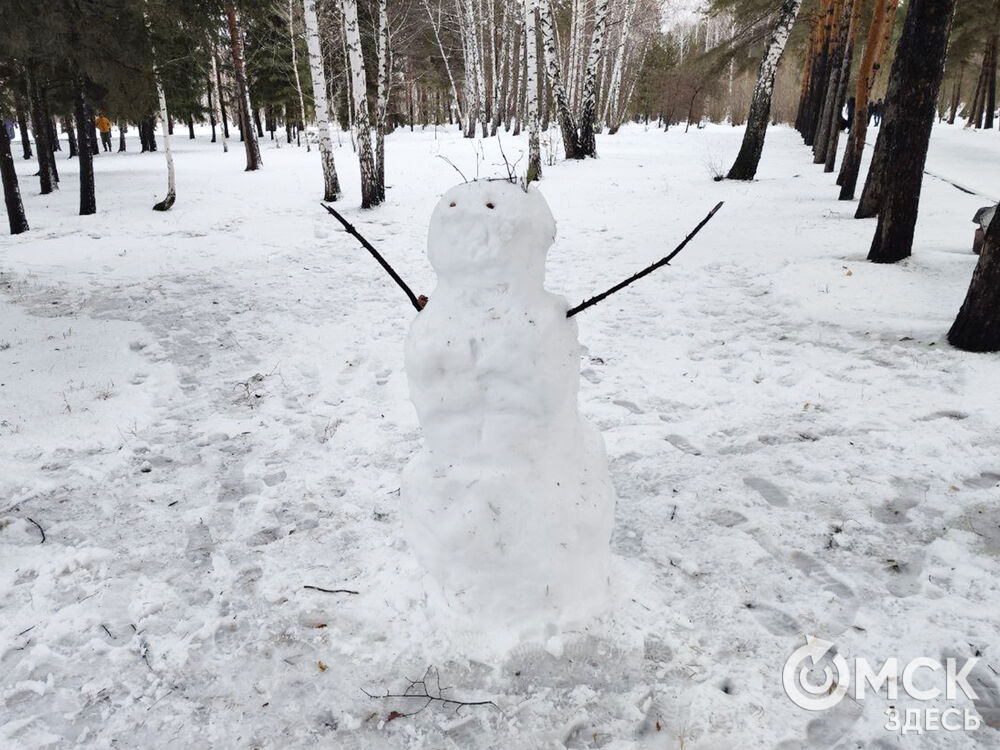 Снеговики в ПКиО им. 30-летия ВЛКСМ