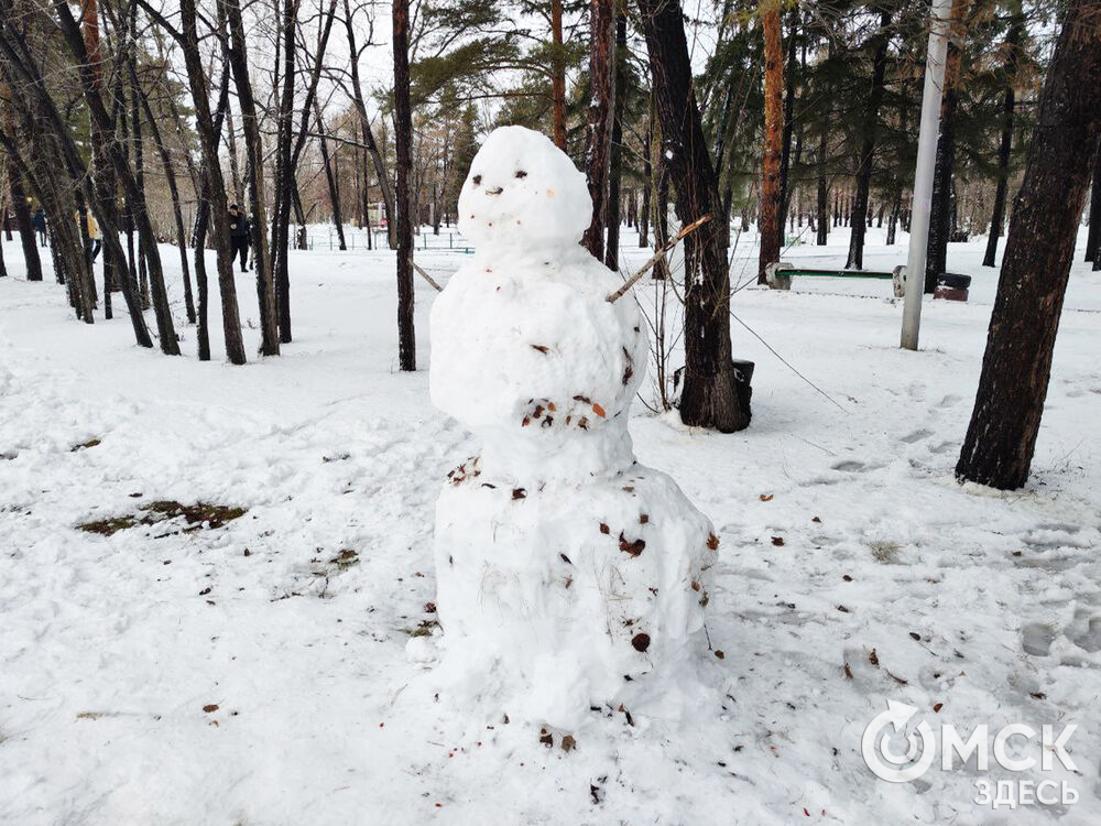 Снеговики в ПКиО им. 30-летия ВЛКСМ