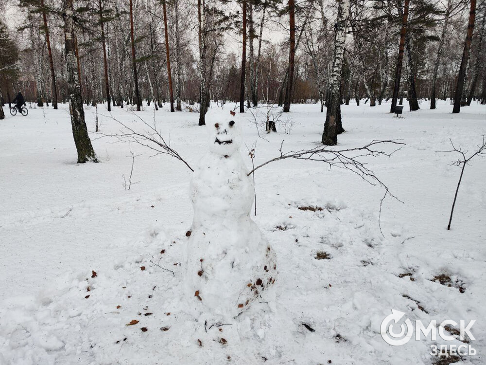 Снеговики в ПКиО им. 30-летия ВЛКСМ