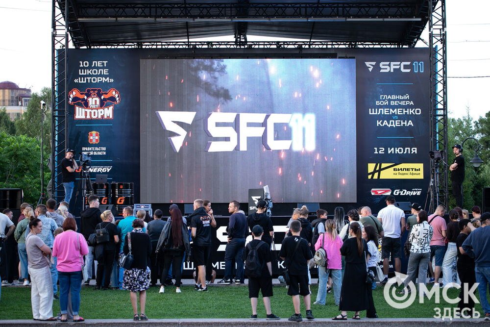 Омичи провели вечер пятницы на "Пешеходном Любинском". Фото: Елизавета Медведева