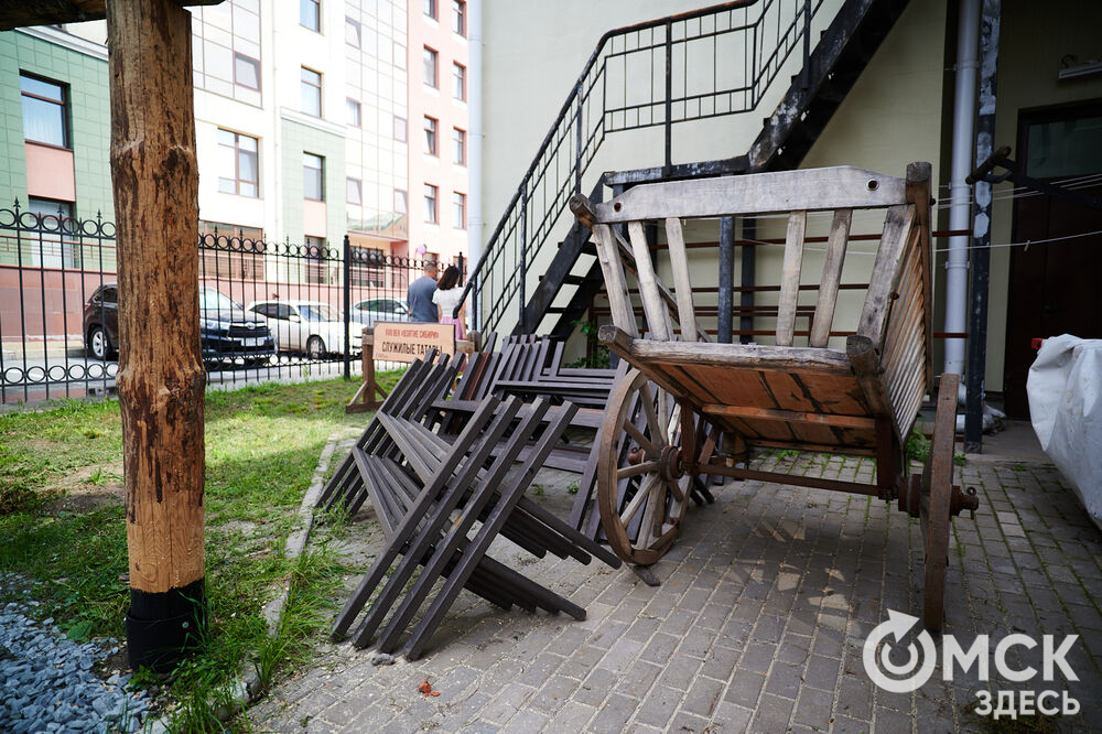 В Омской крепости активно ведётся подготовка к фестивалю, который охватит исторический период протяжённостью практически 450 лет. Фото: Илья Петров