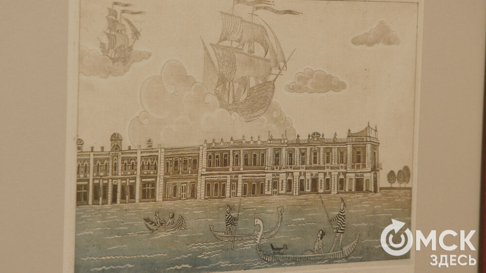 В Омске открылась выставка с названием "Человек, который придумал Омск" (0+)