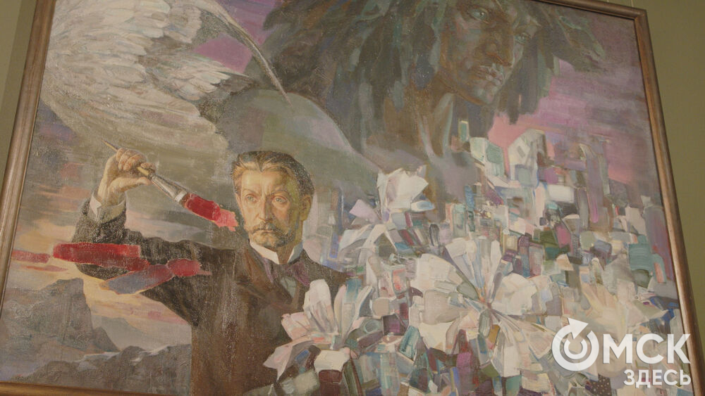 В Омске открылась выставка с названием "Человек, который придумал Омск" (0+)