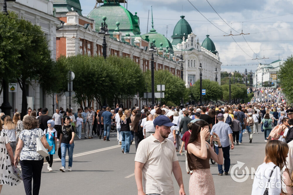 Омск отметил 309-летие , праздник совместили с Днём Омской области. Фото: Илья Петров, Елизавета Медведева