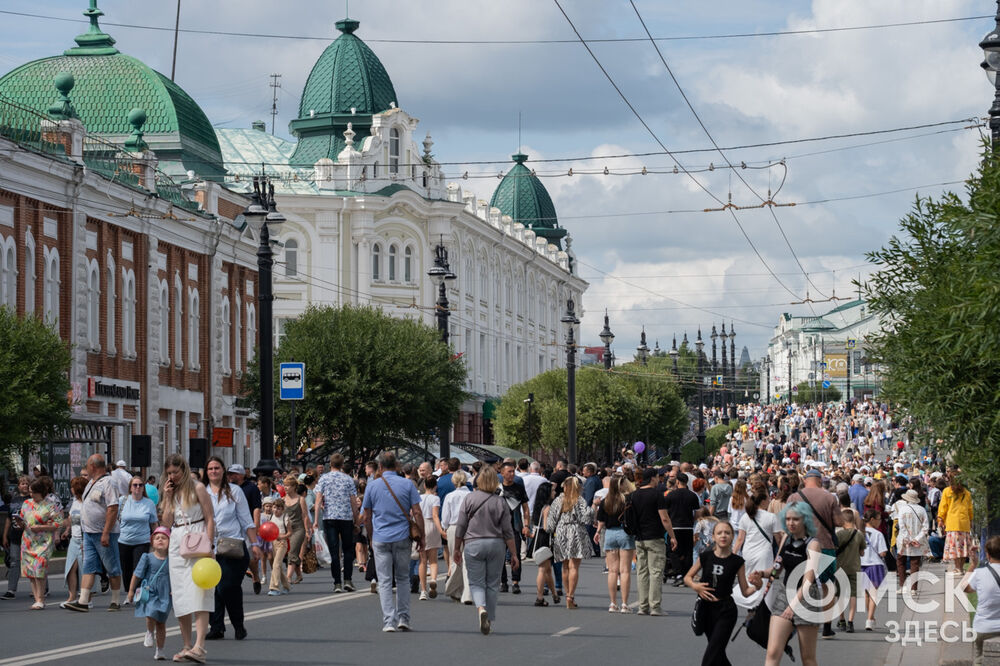 Омск отметил 309-летие , праздник совместили с Днём Омской области. Фото: Илья Петров, Елизавета Медведева