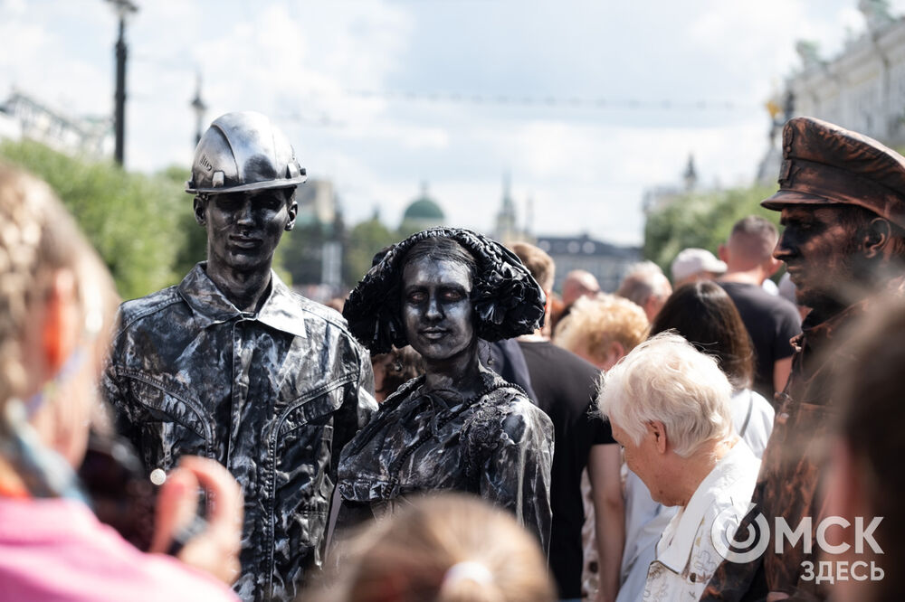 Омск отметил 309-летие , праздник совместили с Днём Омской области. Фото: Илья Петров, Елизавета Медведева