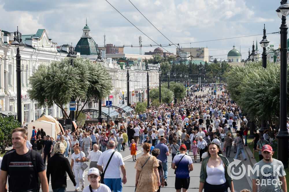 Омск отметил 309-летие , праздник совместили с Днём Омской области. Фото: Илья Петров, Елизавета Медведева