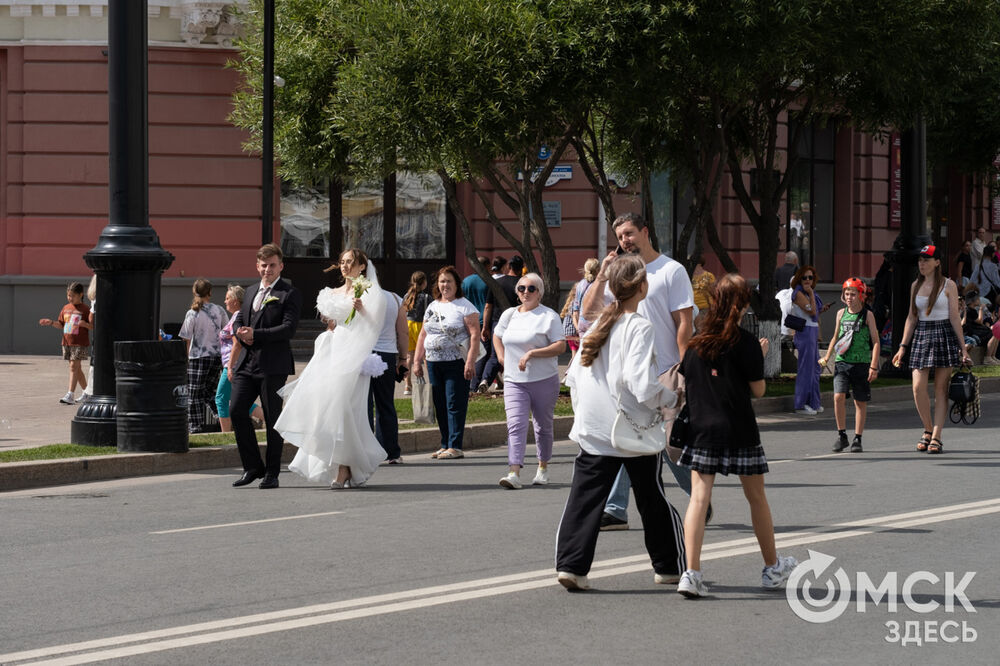 Омск отметил 309-летие , праздник совместили с Днём Омской области. Фото: Илья Петров, Елизавета Медведева