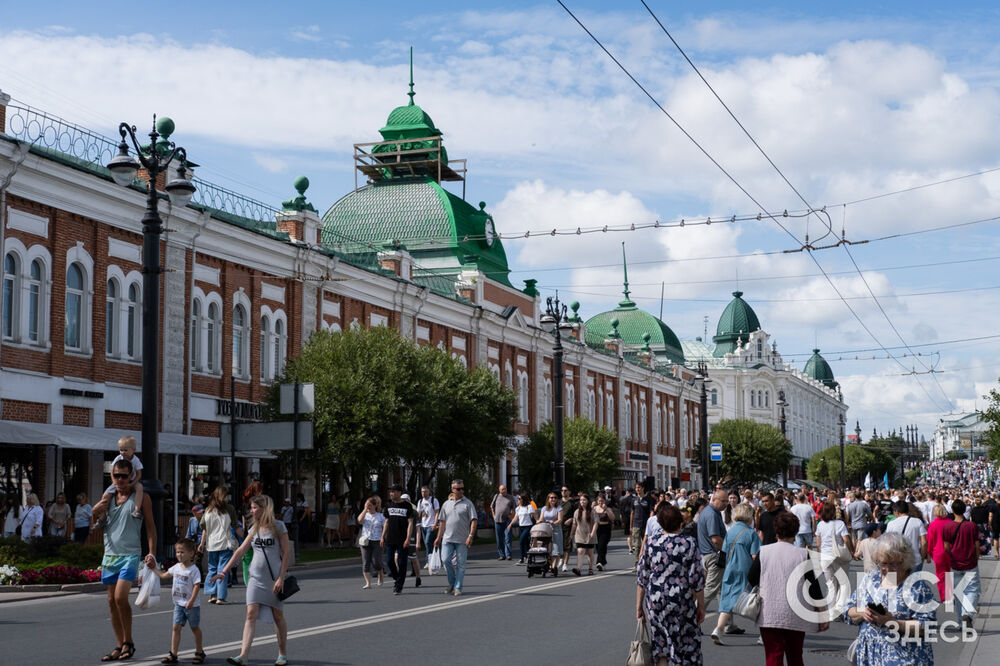 Омск отметил 309-летие , праздник совместили с Днём Омской области. Фото: Илья Петров, Елизавета Медведева