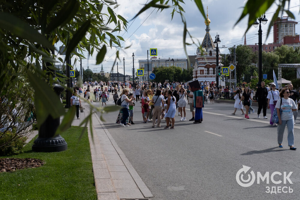 Омск отметил 309-летие , праздник совместили с Днём Омской области. Фото: Илья Петров, Елизавета Медведева