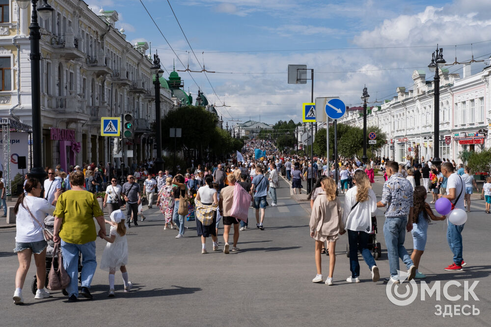Омск отметил 309-летие , праздник совместили с Днём Омской области. Фото: Илья Петров, Елизавета Медведева